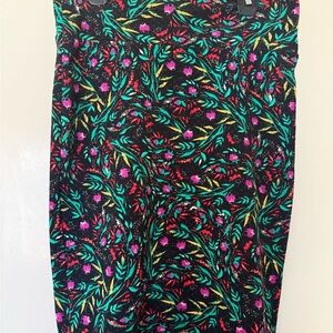 Floral Lularoe Cassie